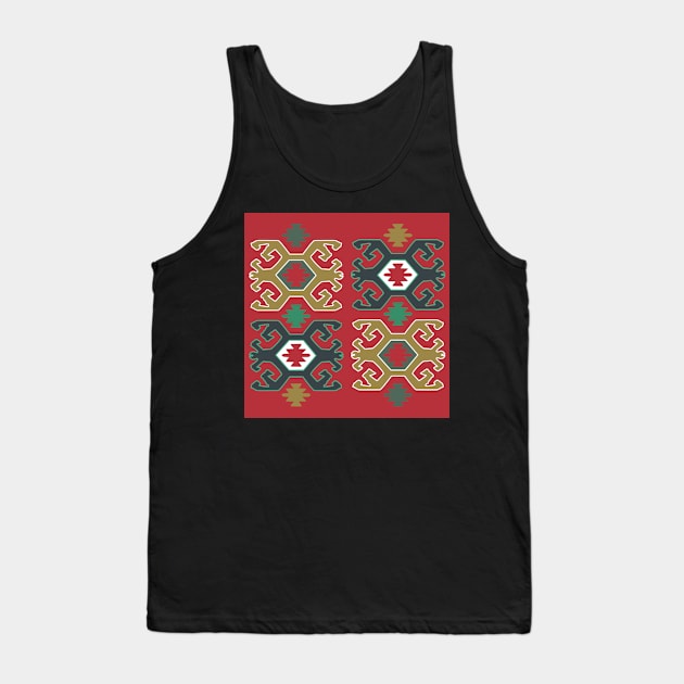 geometry on the carpet Tank Top by dobriarto